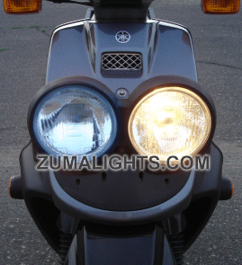 ZUMALIGHTS.COM - Yamaha Zuma Dual Headlight Wiring Harness! Double the
